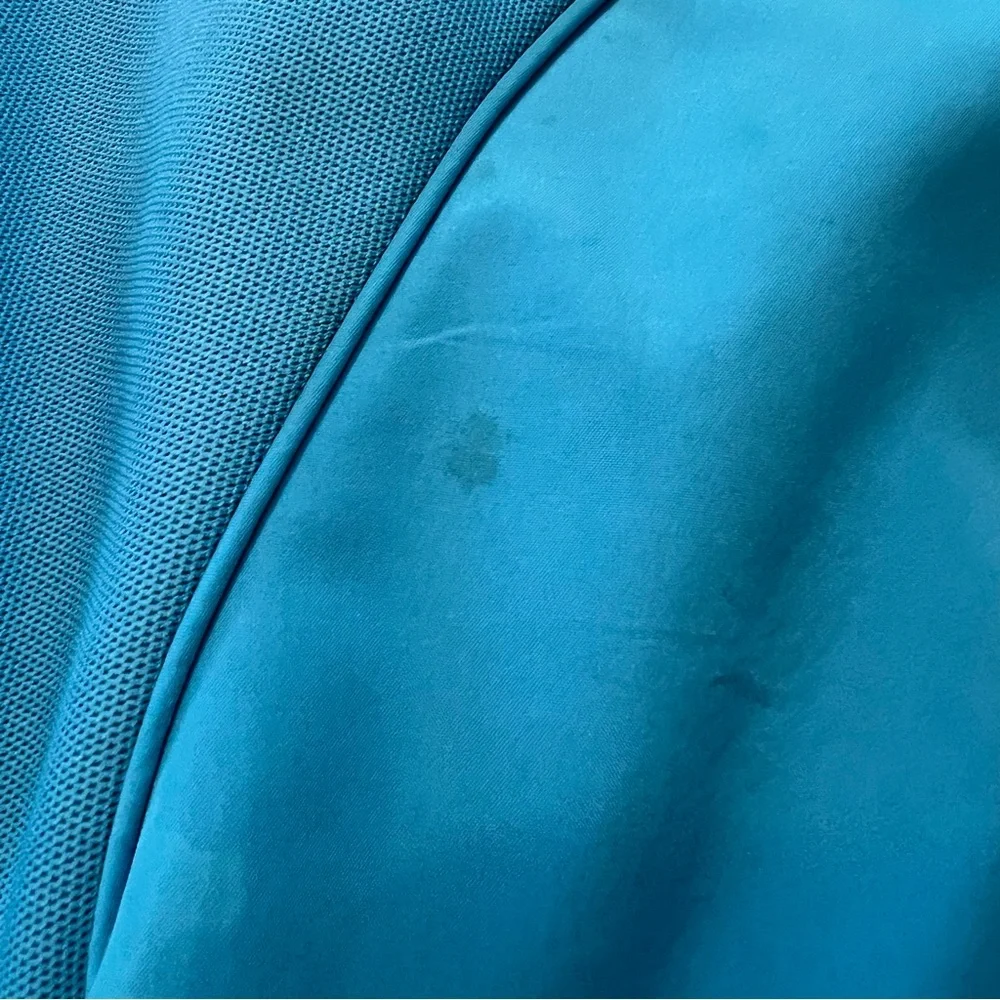 Old Navy Teal Blue Full-Zip Kids Jacket- M